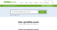 Desktop Screenshot of btc-profits.com